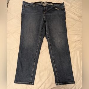 Torrid Dark Blue Skinny Jeans